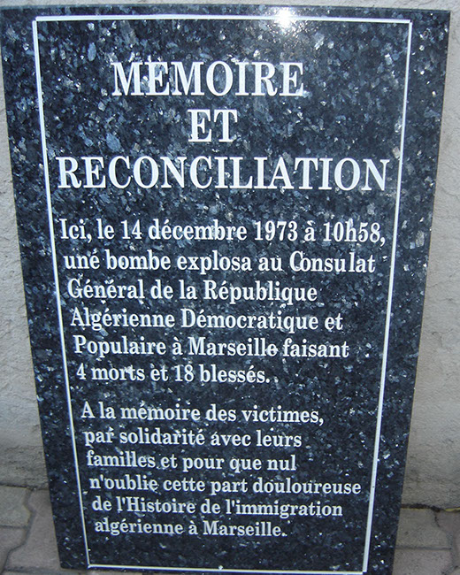 Plaques commémoratives